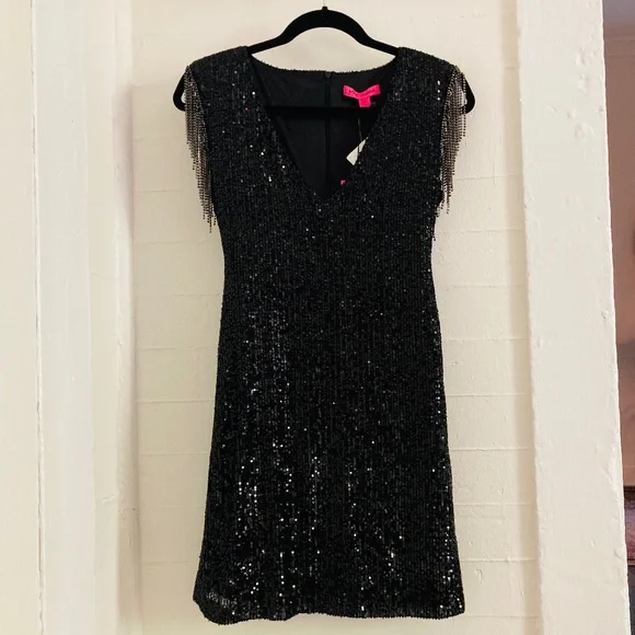 Betsey Johnson Dresses | Betsey Johnson Sequin Dress | Color: Black | Size: S | Areadew's Closet Betsey Johnson Dresses | Betsey Johnson Sequin Dress | Color: Black | Size: S | Areadew's Closet